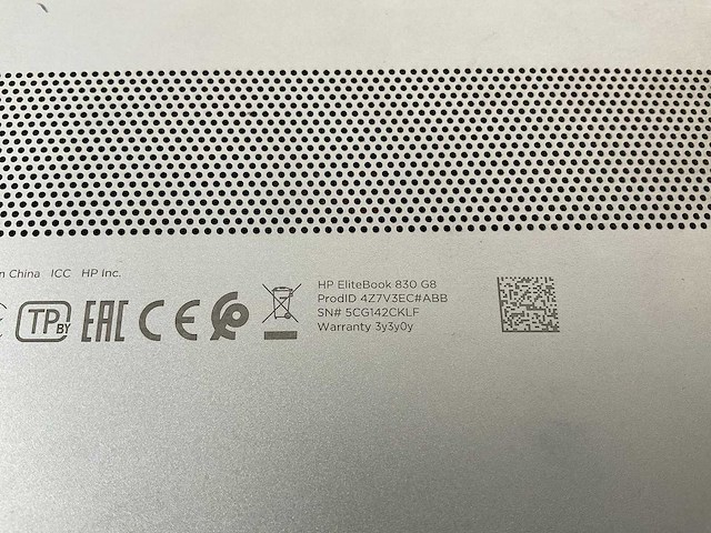 Hp elitebook 830 g8 13.3”, core(tm) i7 11th gen, 16 gb ram, 512 gb nvme laptop - afbeelding 7 van  7
