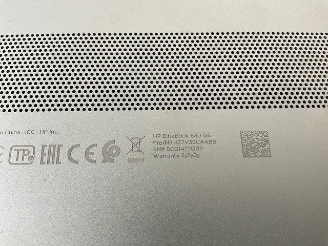 Hp elitebook 830 g8 13.3”, core(tm) i7 11th gen, 16 gb ram, 512 gb nvme laptop - afbeelding 7 van  7