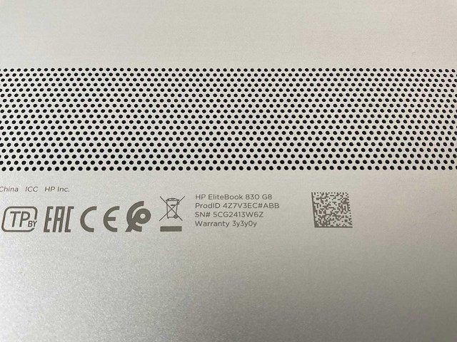 Hp elitebook 830 g8 13.3”, core(tm) i7 11th gen, 16 gb ram, 512 gb nvme laptop - afbeelding 4 van  4