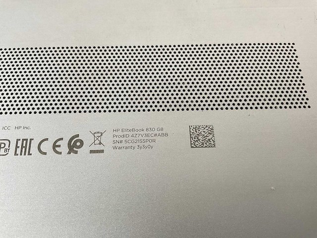 Hp elitebook 830 g8 13.3”, core(tm) i7 11th gen, 16 gb ram, 512 gb nvme laptop - afbeelding 4 van  4