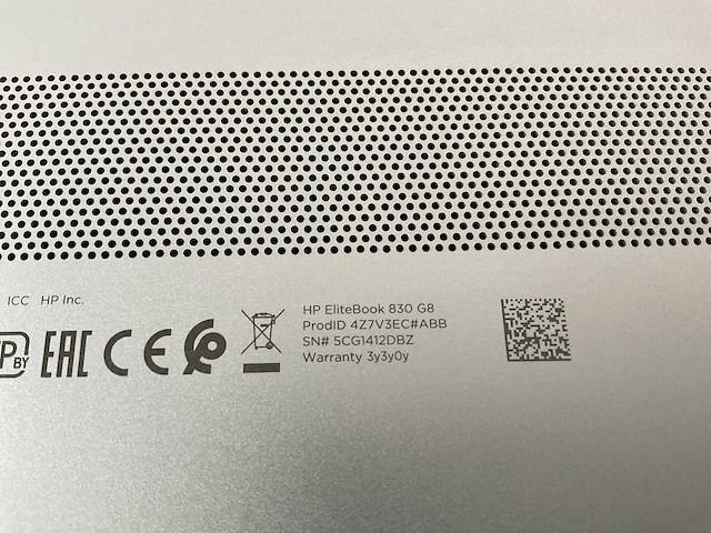 Hp elitebook 830 g8 13.3”, core(tm) i7 11th gen, 16 gb ram, 512 gb nvme laptop - afbeelding 4 van  4