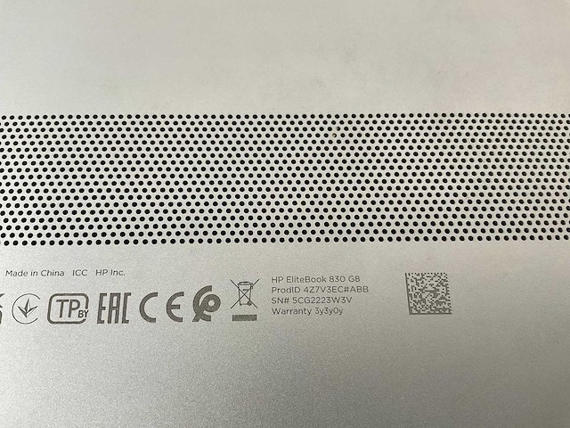 Hp elitebook 830 g8 13.3”, core(tm) i7 11th gen, 16 gb ram, 512 gb nvme laptop - afbeelding 3 van  3