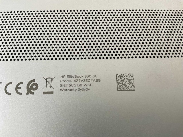Hp elitebook 830 g8 13.3”, core(tm) i7 11th gen, 16 gb ram, 512 gb nvme laptop - afbeelding 7 van  7