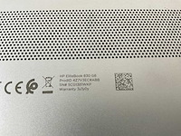 Hp elitebook 830 g8 13.3”, core(tm) i7 11th gen, 16 gb ram, 512 gb nvme laptop - afbeelding 7 van  7