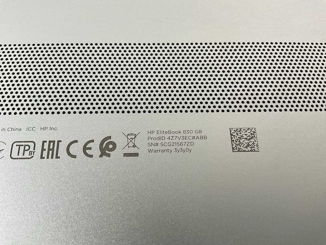 Hp elitebook 830 g8 13.3”, core(tm) i7 11th gen, 16 gb ram, 512 gb nvme laptop - afbeelding 5 van  5