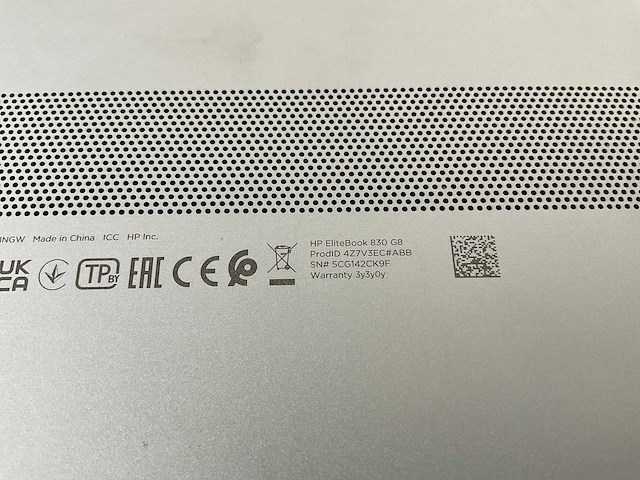 Hp elitebook 830 g8 13.3”, core(tm) i7 11th gen, 16 gb ram, 512 gb nvme laptop - afbeelding 5 van  5