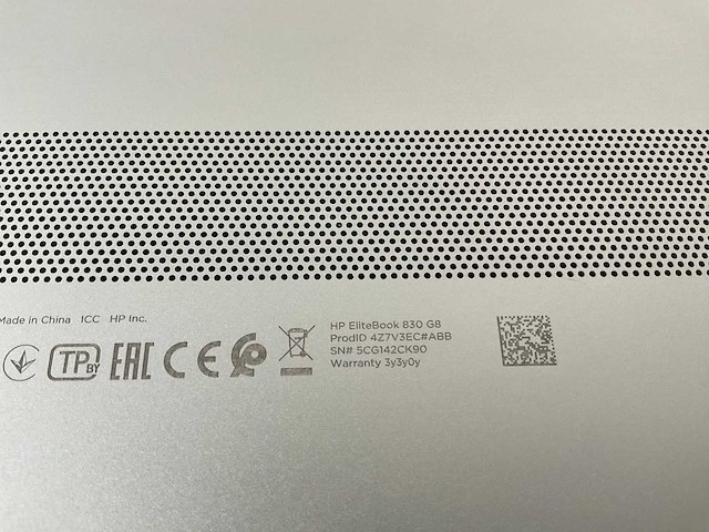 Hp elitebook 830 g8 13.3”, core(tm) i7 11th gen, 16 gb ram, 512 gb nvme laptop - afbeelding 5 van  5