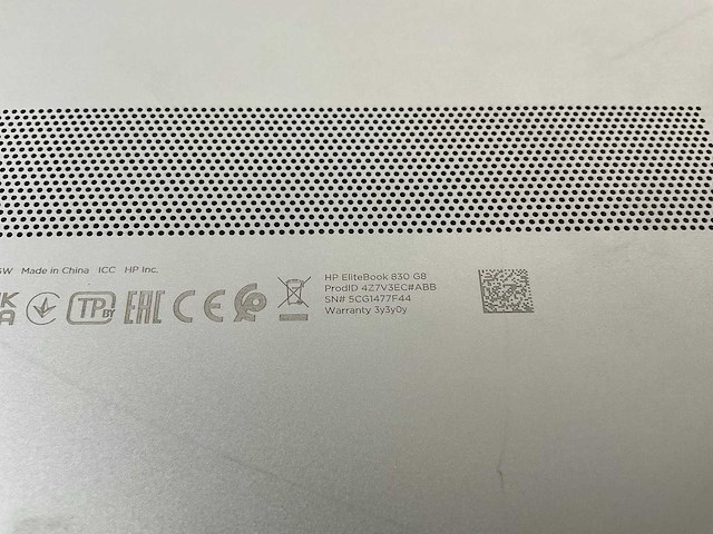 Hp elitebook 830 g8 13.3”, core(tm) i7 11th gen, 16 gb ram, 512 gb nvme laptop - afbeelding 7 van  7