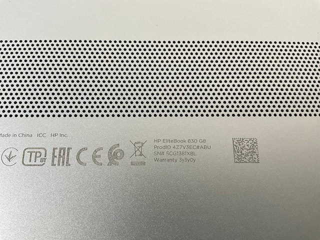 Hp elitebook 830 g8 13.3”, core(tm) i7 11th gen, 16 gb ram, 512 gb nvme laptop - afbeelding 7 van  7