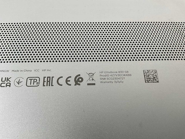 Hp elitebook 830 g8 13.3”, core(tm) i7 11th gen, 16 gb ram, 512 gb nvme laptop - afbeelding 7 van  7