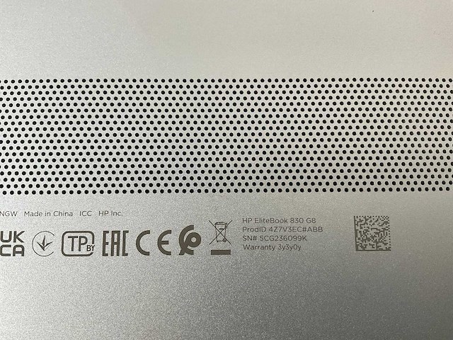 Hp elitebook 830 g8 13.3”, core(tm) i7 11th gen, 16 gb ram, 512 gb nvme laptop - afbeelding 7 van  7
