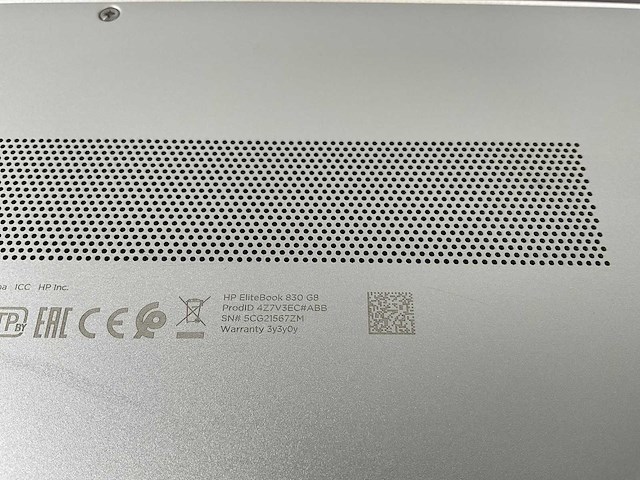 Hp elitebook 830 g8 13.3”, core(tm) i7 11th gen, 16 gb ram, 512 gb nvme laptop - afbeelding 7 van  7
