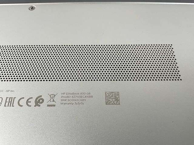Hp elitebook 830 g8 13.3”, core(tm) i7 11th gen, 16 gb ram, 512 gb nvme laptop - afbeelding 7 van  8