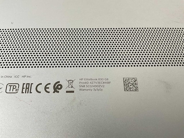 Hp elitebook 830 g8 13.3”, core(tm) i7 11th gen, 16 gb ram, 512 gb nvme laptop - afbeelding 7 van  7