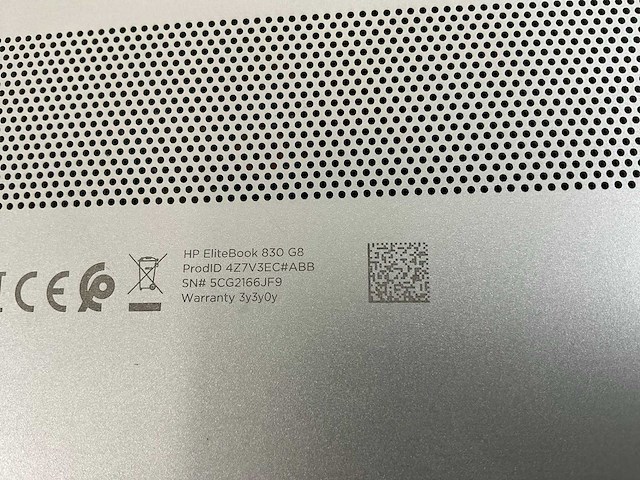 Hp elitebook 830 g8 13.3”, core(tm) i7 11th gen, 16 gb ram, 512 gb nvme laptop - afbeelding 6 van  8
