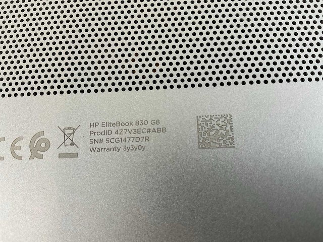 Hp elitebook 830 g8 13.3”, core(tm) i7 11th gen, 16 gb ram, 512 gb nvme laptop - afbeelding 7 van  7