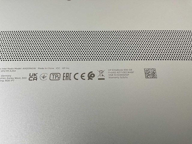 Hp elitebook 830 g8 13.3”, core(tm) i7 11th gen, 16 gb ram, 512 gb nvme laptop - afbeelding 7 van  7