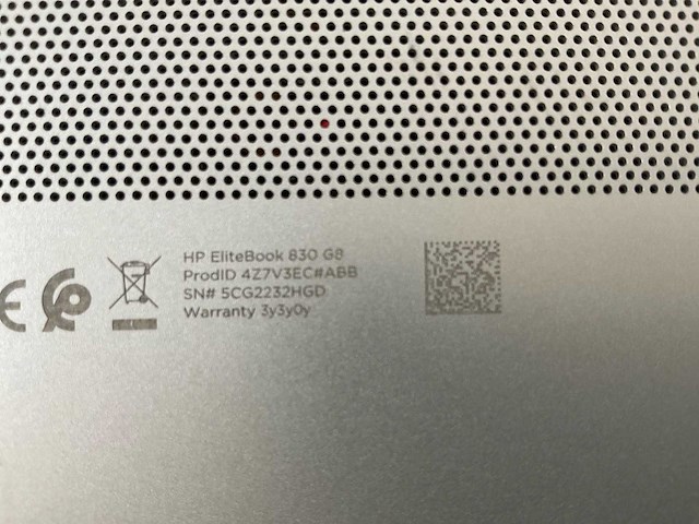 Hp elitebook 830 g8 13.3”, core(tm) i7 11th gen, 16 gb ram, 512 gb nvme laptop - afbeelding 7 van  7