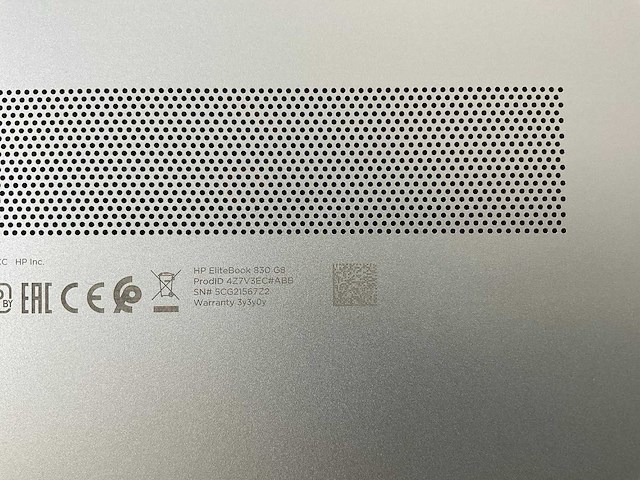 Hp elitebook 830 g8 13.3”, core(tm) i7 11th gen, 16 gb ram, 512 gb nvme laptop - afbeelding 7 van  7