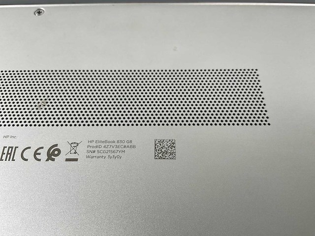 Hp elitebook 830 g8 13.3”, core(tm) i7 11th gen, 16 gb ram, 512 gb nvme laptop - afbeelding 5 van  5
