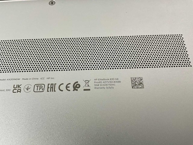 Hp elitebook 830 g8 13.3”, core(tm) i7 11th gen, 16 gb ram, 512 gb nvme laptop - afbeelding 3 van  3