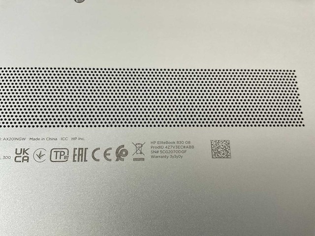 Hp elitebook 830 g8 13.3”, core(tm) i7 11th gen, 16 gb ram, 512 gb nvme laptop - afbeelding 6 van  6