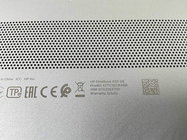 Hp elitebook 830 g8 13.3”, core(tm) i7 11th gen, 16 gb ram, 512 gb nvme laptop - afbeelding 7 van  7