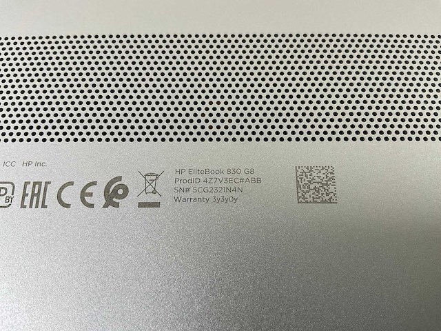 Hp elitebook 830 g8 13.3”, core(tm) i7 11th gen, 16 gb ram, 512 gb nvme laptop - afbeelding 7 van  7