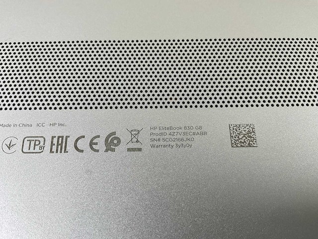 Hp elitebook 830 g8 13.3”, core(tm) i7 11th gen, 16 gb ram, 512 gb nvme laptop - afbeelding 7 van  8