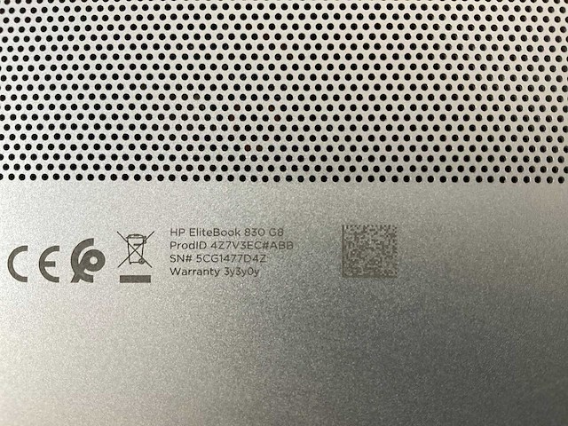 Hp elitebook 830 g8 13.3”, core(tm) i7 11th gen, 32 gb ram, 512 gb nvme laptop - afbeelding 7 van  7