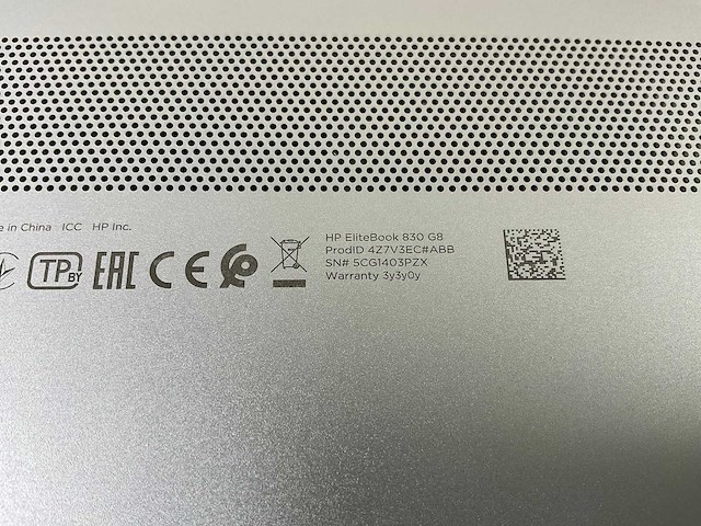 Hp elitebook 830 g8 13.3”, core(tm) i7 11th gen, 32 gb ram, 512 gb nvme laptop - afbeelding 5 van  5