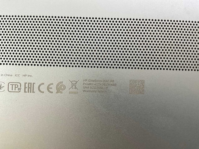 Hp elitebook 830 g8 13.3”, core(tm) i7 11th gen, 32 gb ram, 512 gb nvme laptop - afbeelding 7 van  7