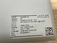 Hp elitebook 835 g8 laptop (2x) - afbeelding 8 van  8