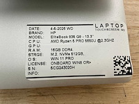 Hp elitebook 835 g8 laptop (2x) - afbeelding 6 van  7