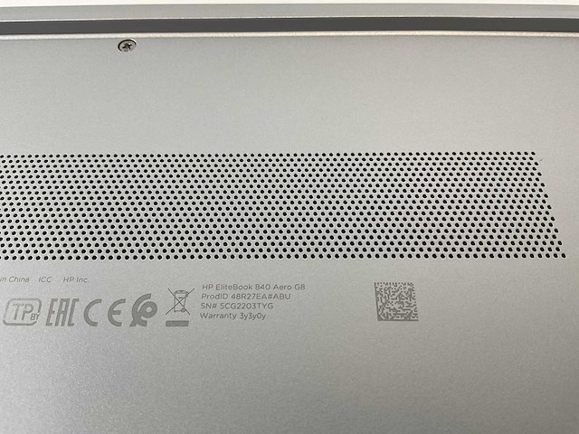 Hp elitebook 840 aero g8 14”, core(tm) i7 11th gen, 16 gb ram, no hdd laptop - afbeelding 7 van  7