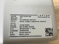 Hp elitebook 840 g5(i7) laptop (2x) - afbeelding 8 van  8
