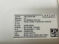 Hp elitebook 840 g5(i7) laptop (3x) - afbeelding 9 van  9