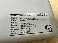 Hp elitebook 840 g5(i7) laptop (3x) - afbeelding 7 van  9
