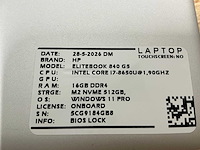 Hp elitebook 840 g5(i7) laptop (3x) - afbeelding 9 van  9