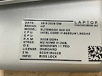Hp elitebook 840 g5(i7) laptop (3x) - afbeelding 7 van  9