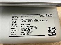 Hp elitebook 840 g5(i7) laptop (3x) - afbeelding 7 van  9