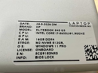 Hp elitebook 840 g5(i7) laptop (3x) - afbeelding 9 van  9