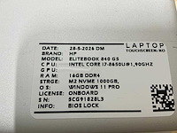 Hp elitebook 840 g5(i7) laptop (3x) - afbeelding 9 van  9