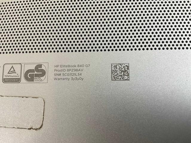 Hp elitebook 840 g7 14”, core(tm) i5 10th gen, 16 gb ram, 512 gb nvme laptop - afbeelding 7 van  7