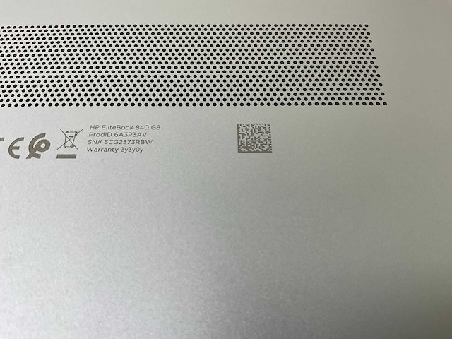 Hp elitebook 840 g8 14”, core(tm) i7 11th gen, 32 gb ram, 256 gb nvme laptop - afbeelding 5 van  5