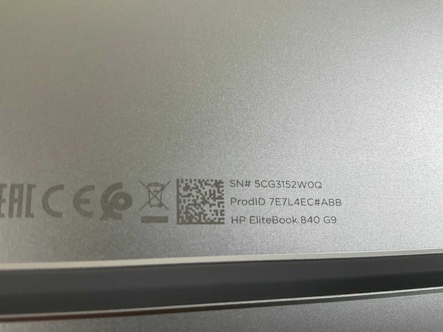 Hp elitebook 840 g9 14”, core(tm) i7 12th gen, 32 gb ram, 512 gb nvme laptop - afbeelding 7 van  7
