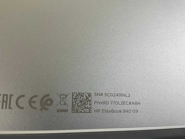 Hp elitebook 840 g9 14”, core(tm) i7 12th gen, 32 gb ram, 512 gb nvme laptop - afbeelding 7 van  7