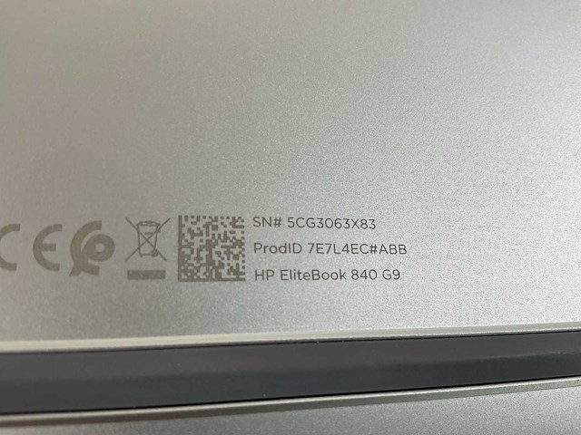 Hp elitebook 840 g9 14”, core(tm) i7 12th gen, 32 gb ram, 512 gb nvme laptop - afbeelding 7 van  7