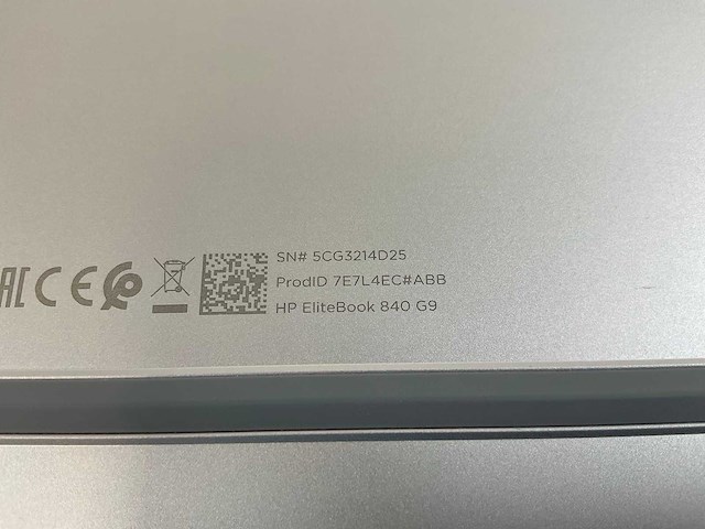 Hp elitebook 840 g9 14”, core(tm) i7 12th gen, 32 gb ram, 512 gb nvme laptop - afbeelding 7 van  7