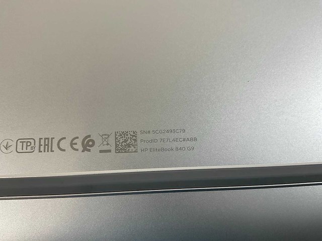 Hp elitebook 840 g9 14”, core(tm) i7 12th gen, 32 gb ram, 512 gb nvme laptop - afbeelding 7 van  7